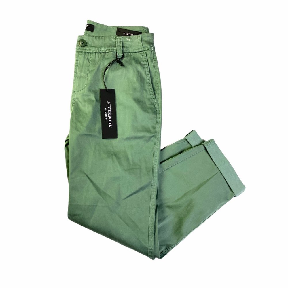 Liverpool Treeline Green Trouser Pants